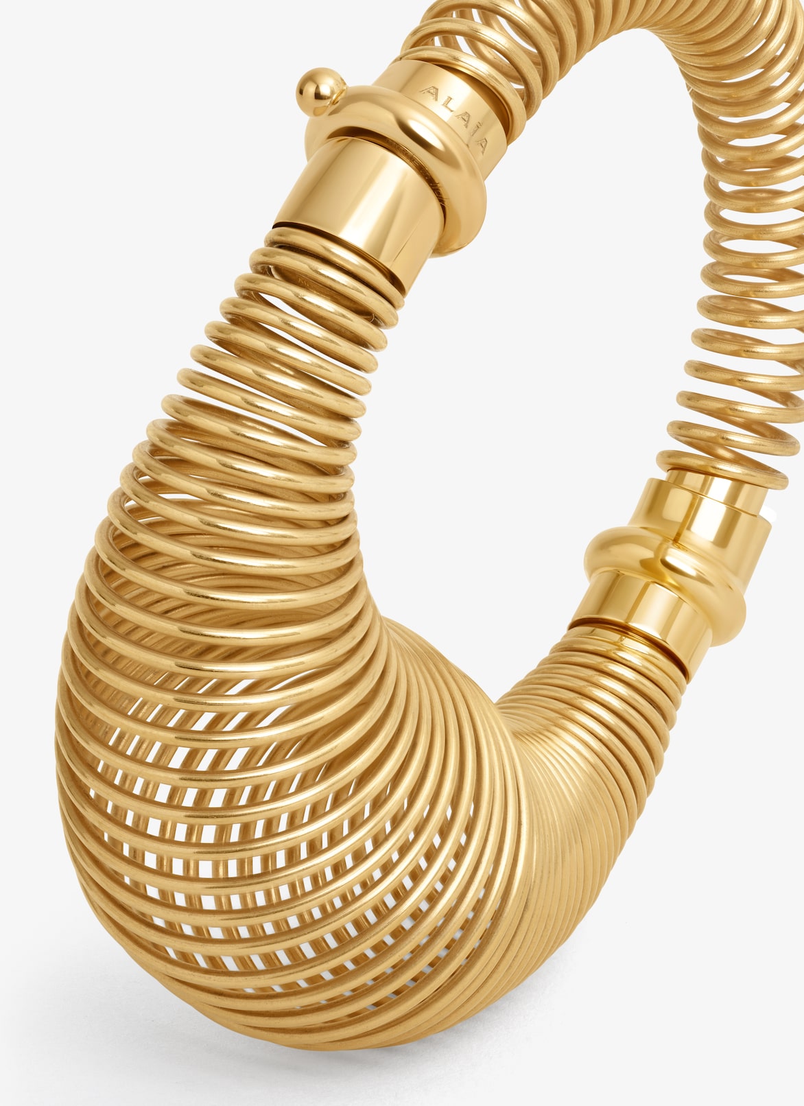 SPIRAL BRACELET ALAÏA GOLD SPIRAL BRACELET